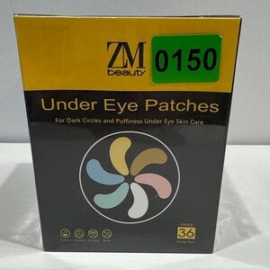 ZM Beauty Under Eye Patches for dark circles and reducing puffiness.  NWT